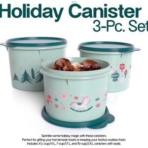 Holiday Canister Set (3-pc.)